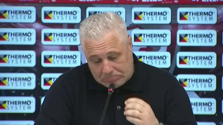Conferință Marius Șumudică, după Rapid - Universitatea Craiova 1-2
